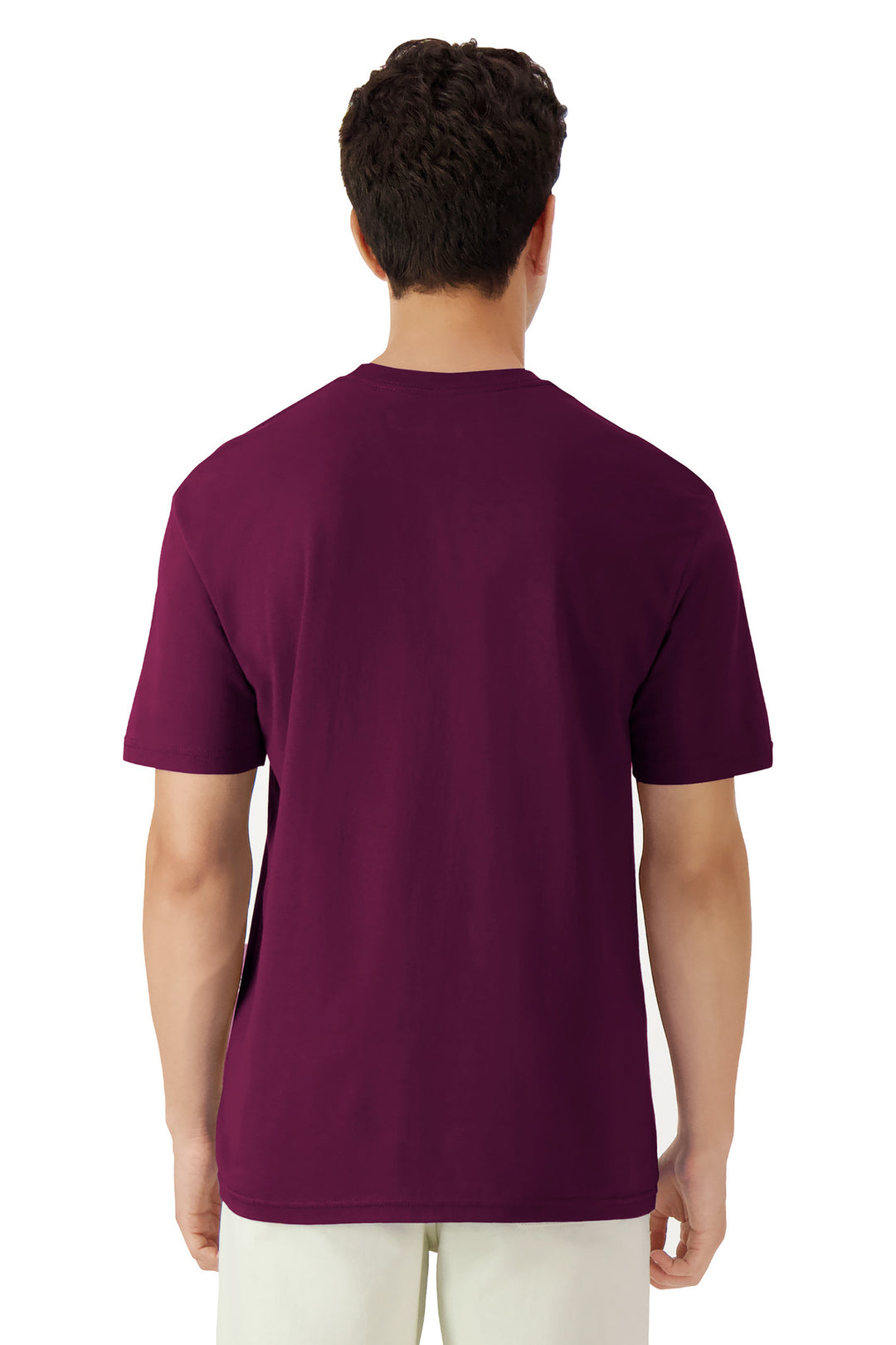 Maroon Gildan Light Cotton Tee 3000