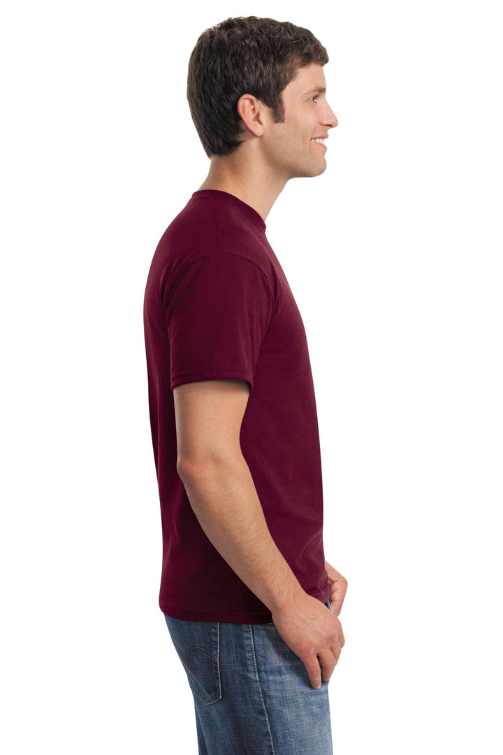 Maroon Gildan - Ultra Cotton 100% US Cotton T-Shirt with Pocket. 2300