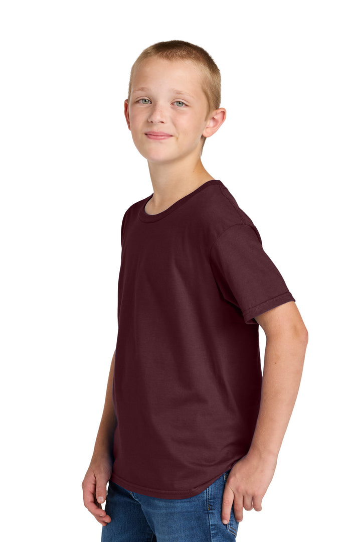Maroon Jerzees Classics Youth Cotton T-Shirt 363Y