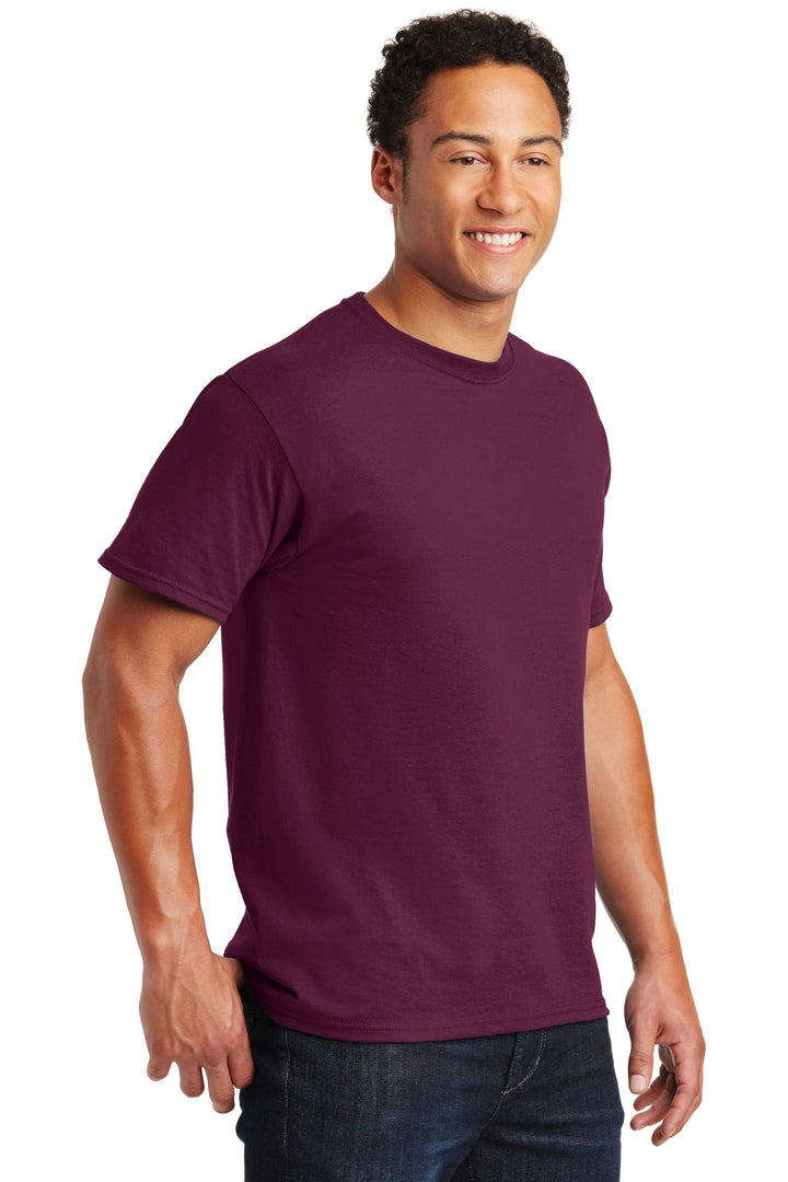 Maroon Jerzees - Dri-Power 50/50 Cotton/Poly T-Shirt. 29M