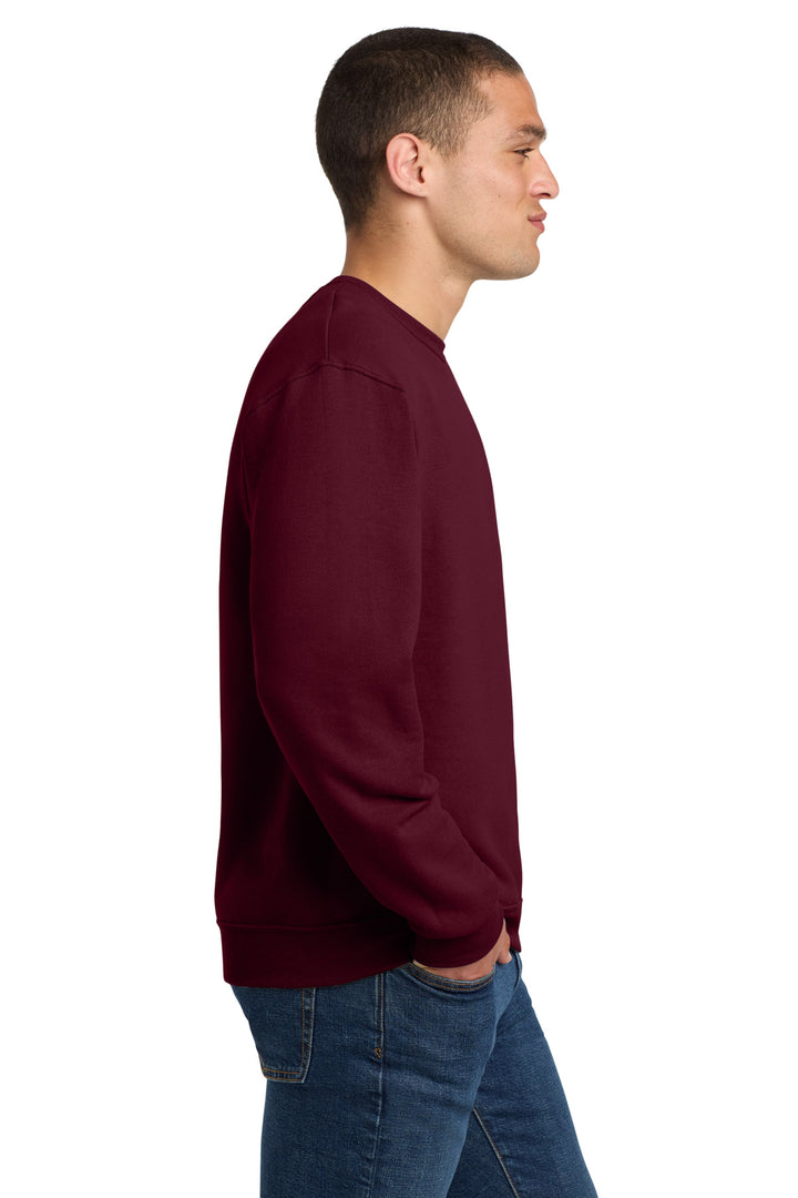 Maroon Jerzees - NuBlend Crewneck Sweatshirt. 562M