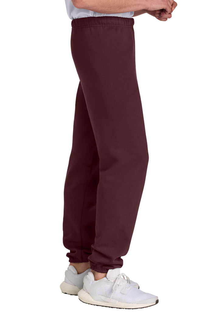 Maroon Jerzees - NuBlend Sweatpant. 973M