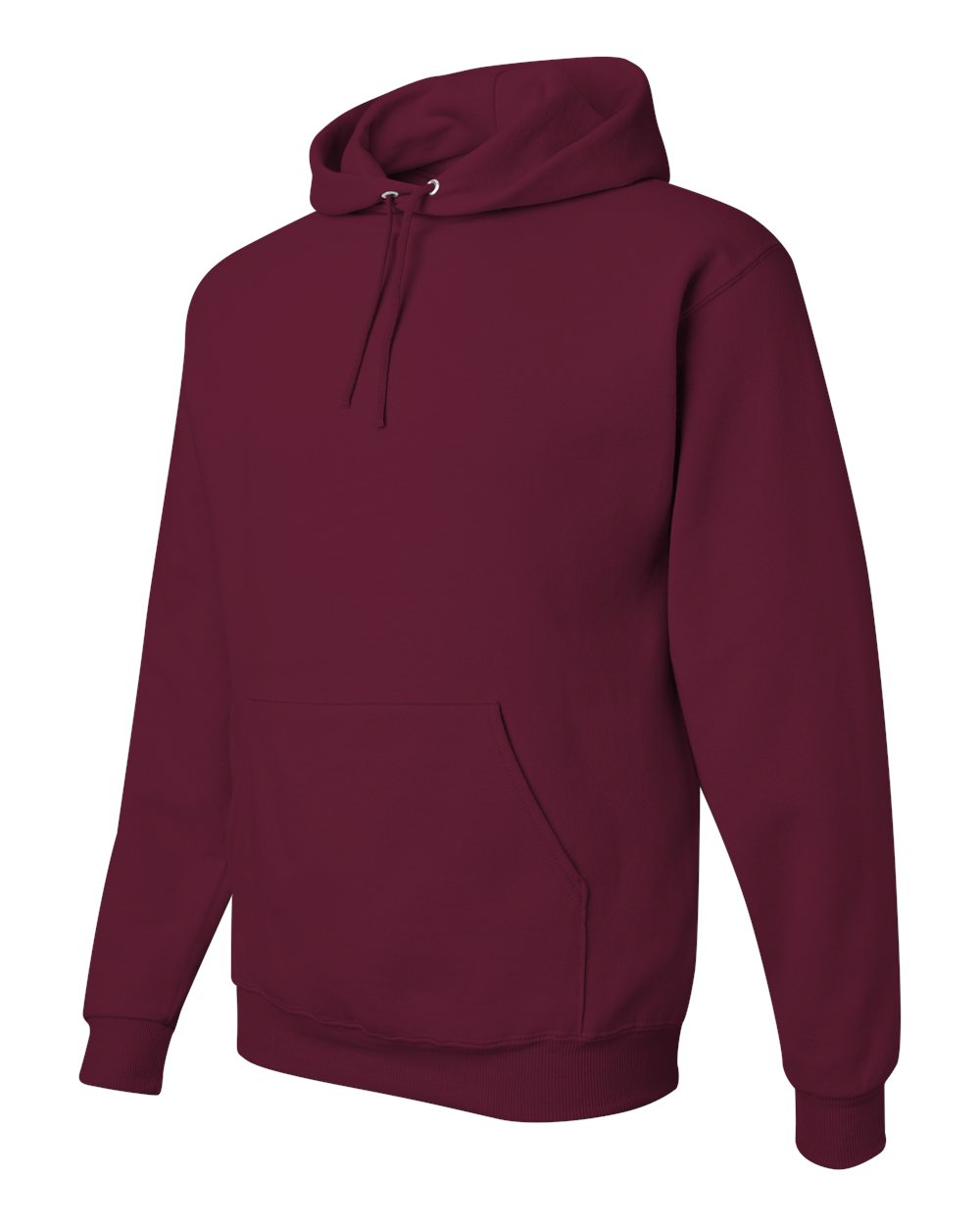 Maroon NuBlend® Hooded Sweatshirt - 996MR