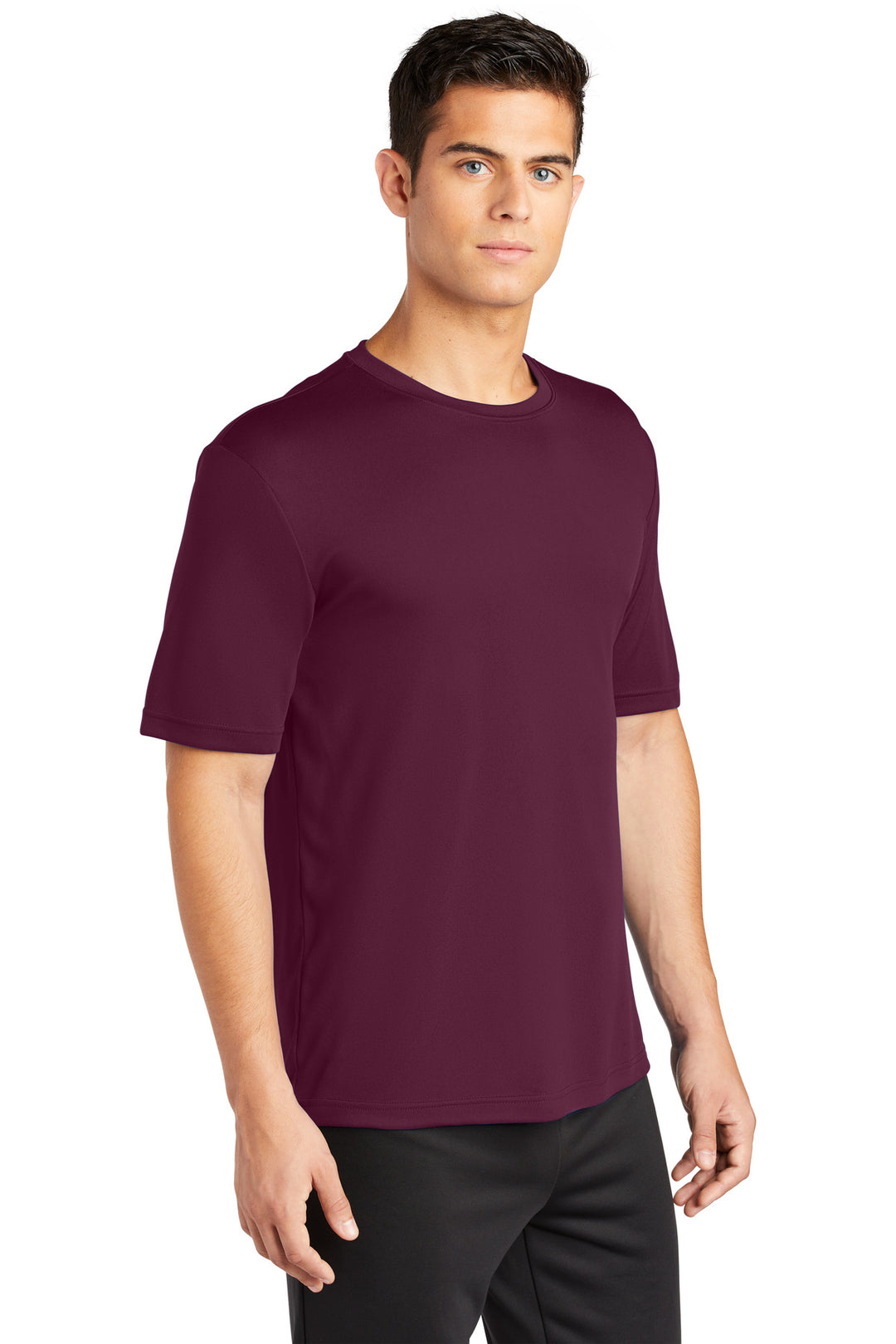 Maroon Sport-Tek PosiCharge Competitor Tee. ST350