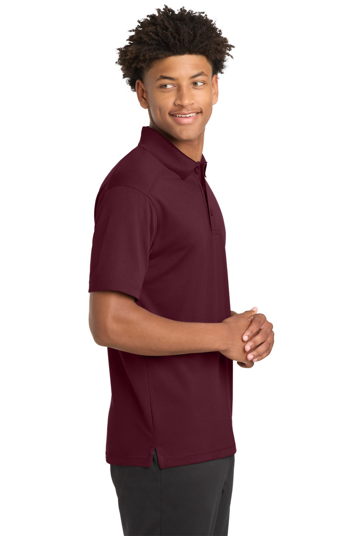 Maroon Sport-Tek PosiCharge Micro-Mesh Polo. ST680