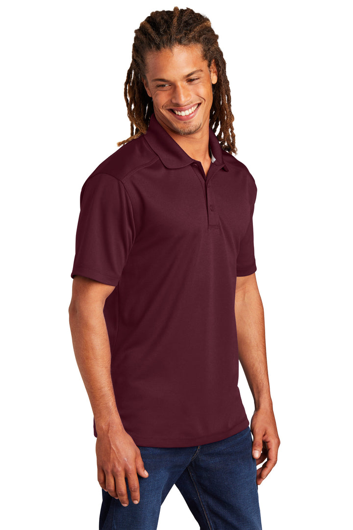 Maroon Sport-Tek PosiCharge Micro-Mesh Polo. ST680