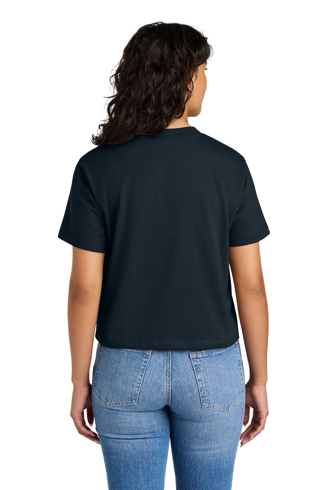 MdntNavy Next Level Apparel Women's Heavyweight Boxy Tee NL7610