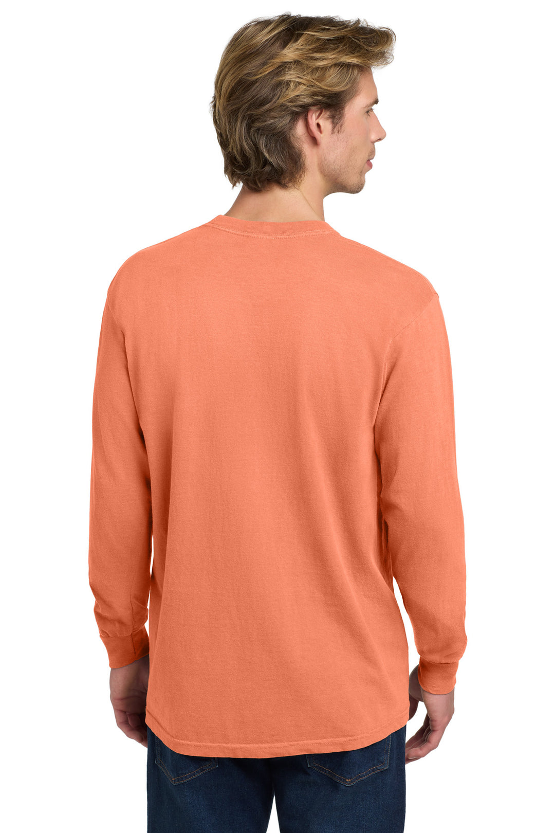 Melon COMFORT COLORS Heavyweight Ring Spun Long Sleeve Tee. 6014