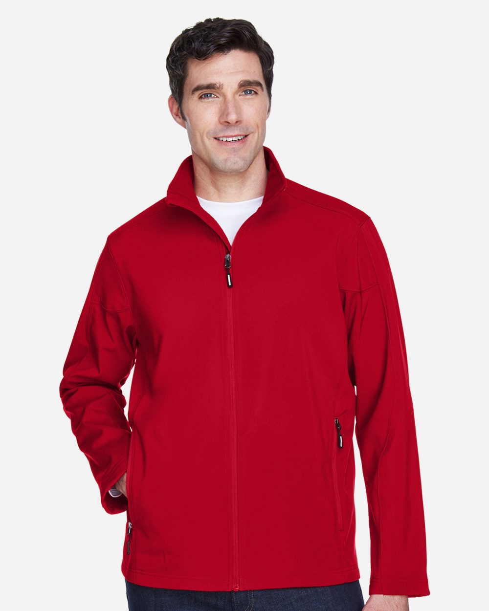Men's Cruise Two-Layer Fleece Bonded Soft Shell Jacket - 88184  grouped