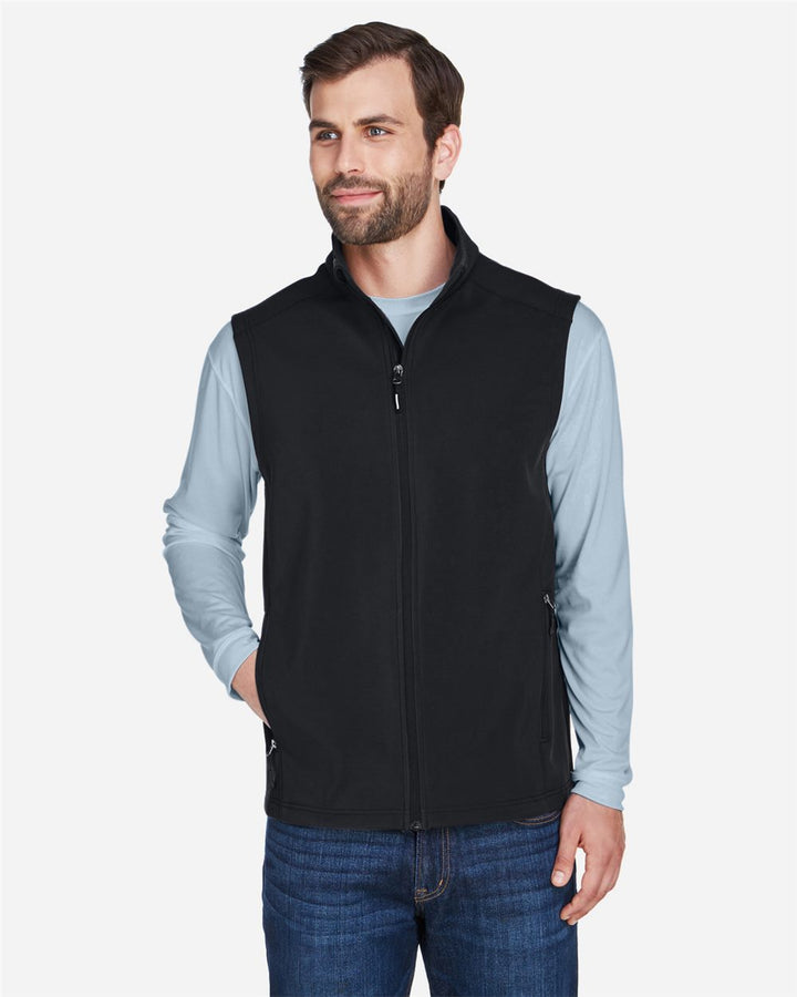 Men's Cruise Two-Layer Fleece Bonded Soft Shell Vest - CE701  grouped