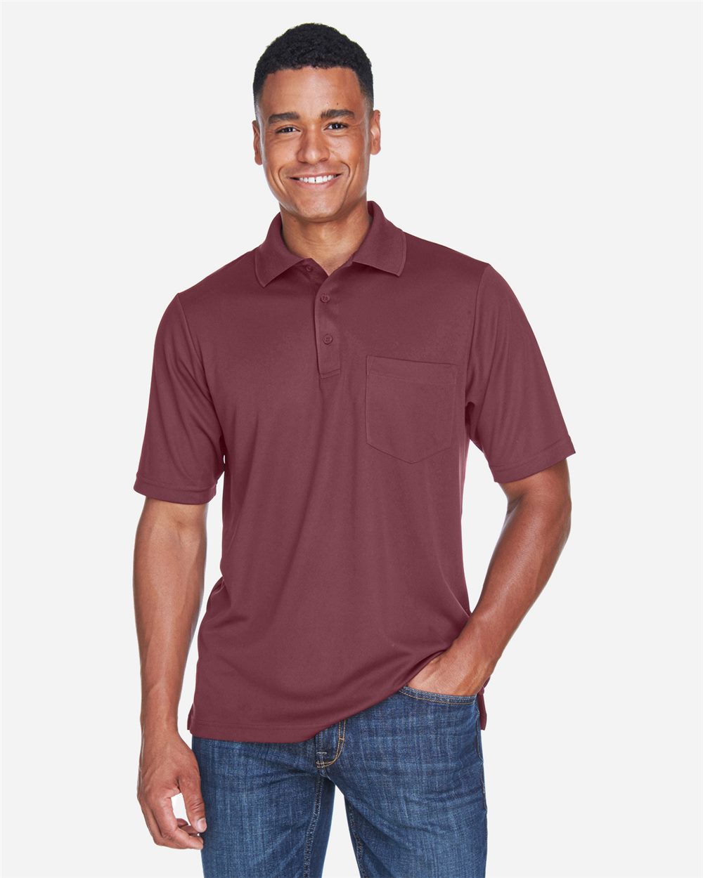Men's Origin Performance Piqué Polo with Pocket - 88181P  grouped