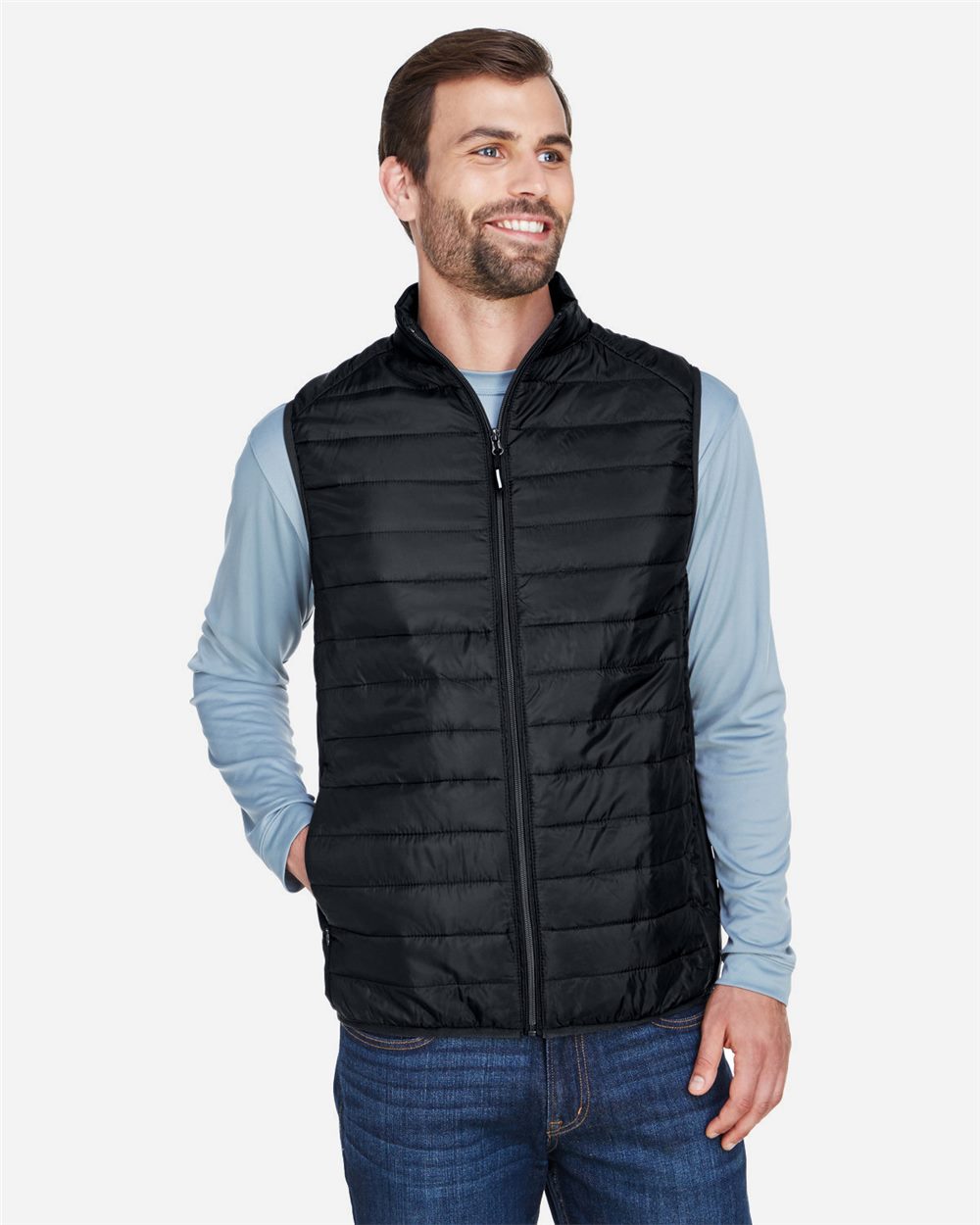 Men's Prevail Packable Puffer Vest - CE702  grouped