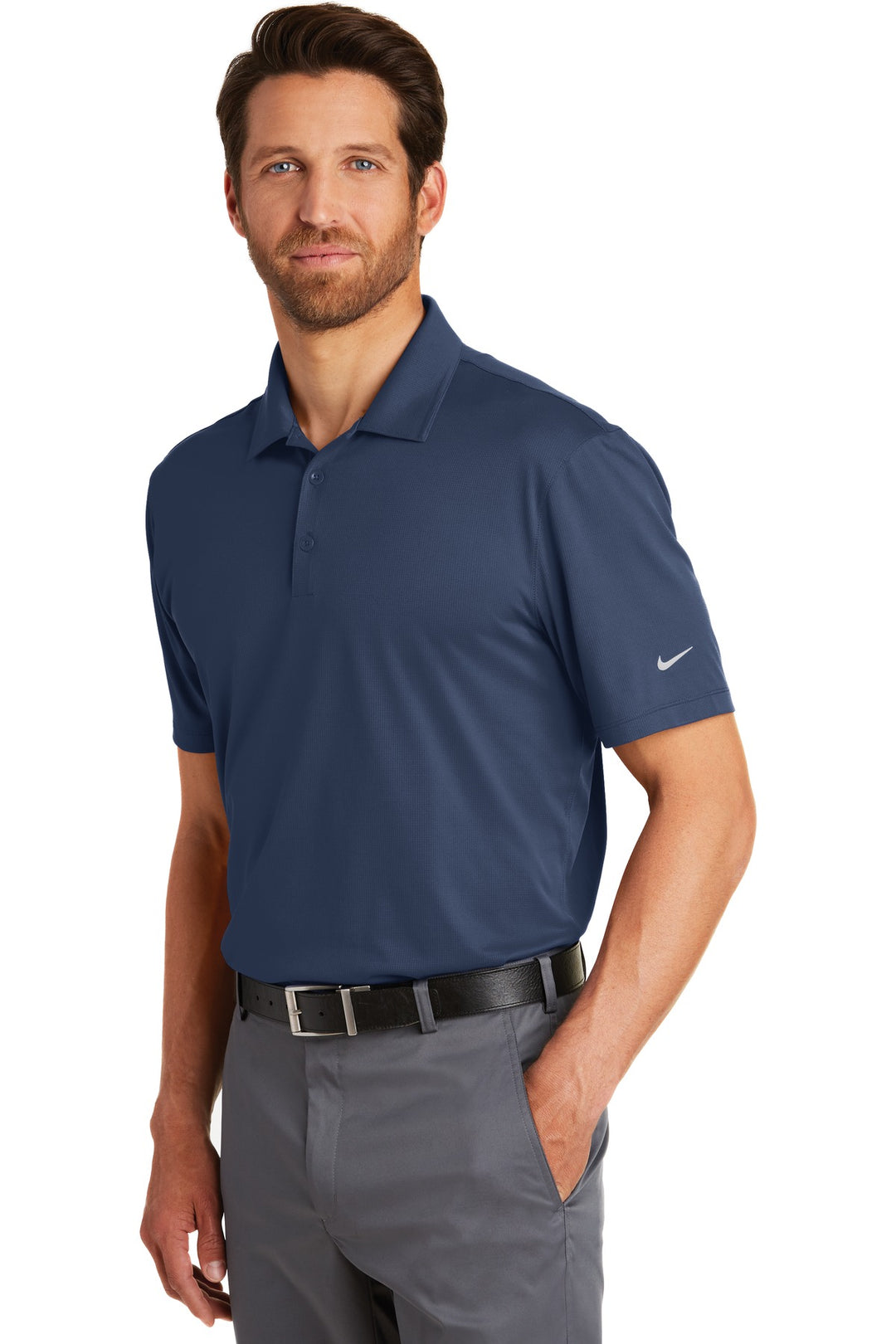 Midnight Navy Nike Dri-FIT Legacy Polo. 883681