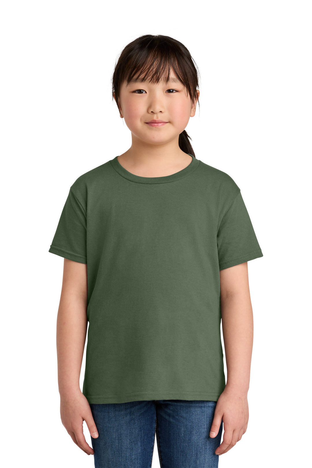 MilGreen Gildan Youth Softstyle T-Shirt 64000B