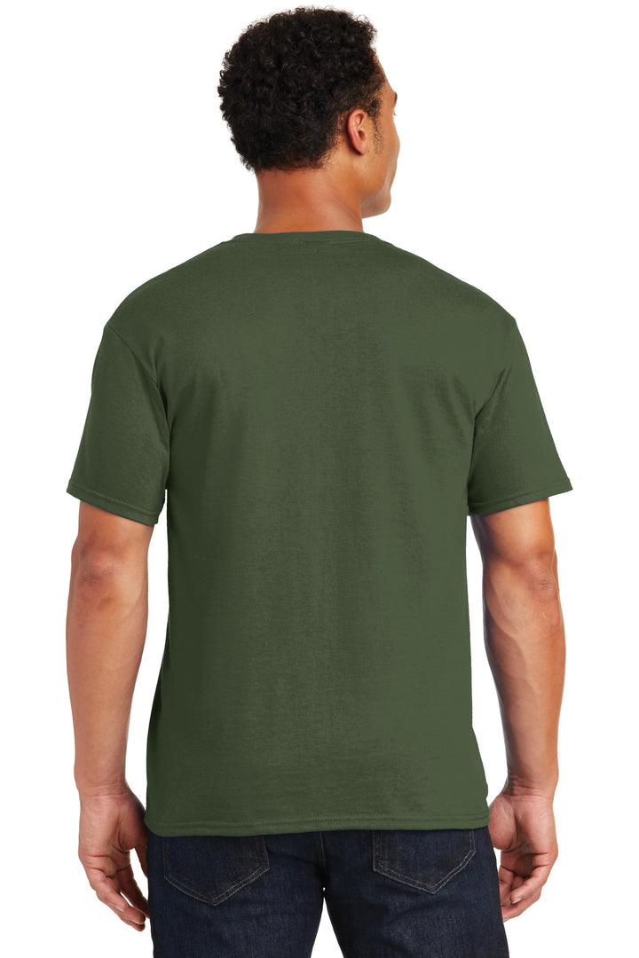 Military Green Jerzees - Dri-Power 50/50 Cotton/Poly T-Shirt. 29M