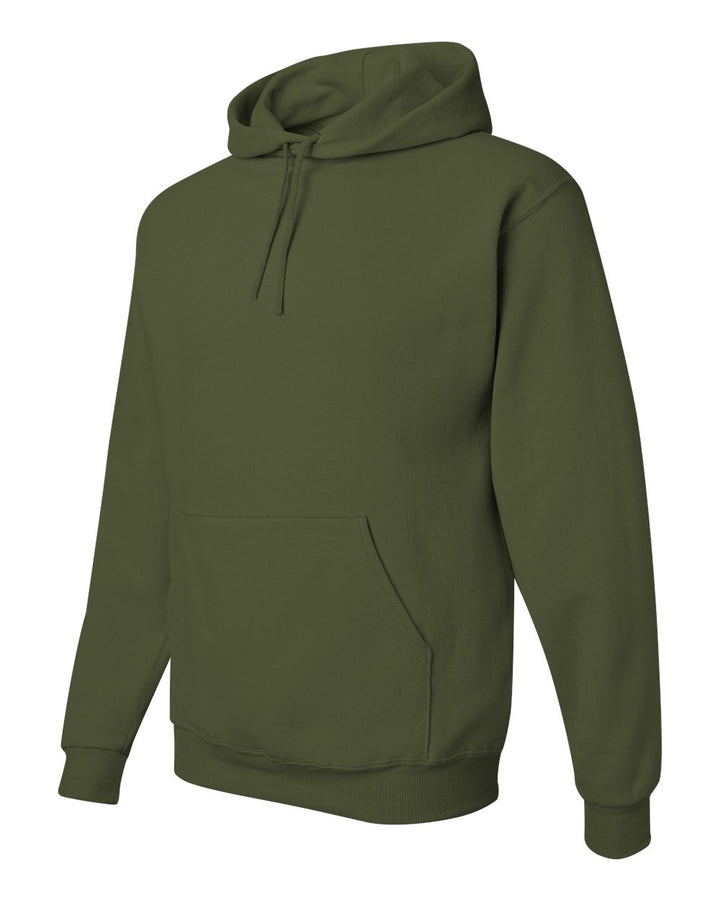 Military Green NuBlend® Hooded Sweatshirt - 996MR