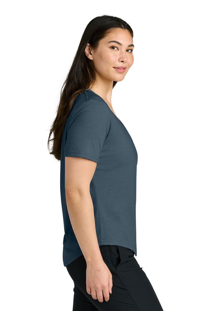 MnlitOcnHt tentree Women's TreeBlend V-Neck T-Shirt TTCW5646
