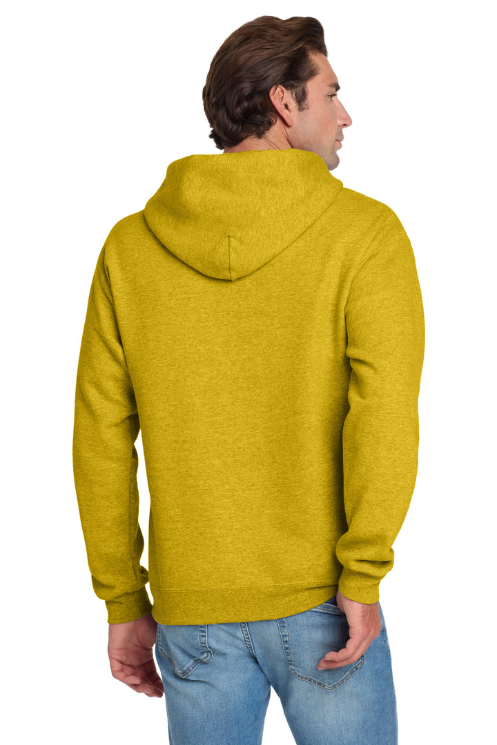 MustardHtr Jerzees NuBlend Pullover Hooded Sweatshirt. 996M