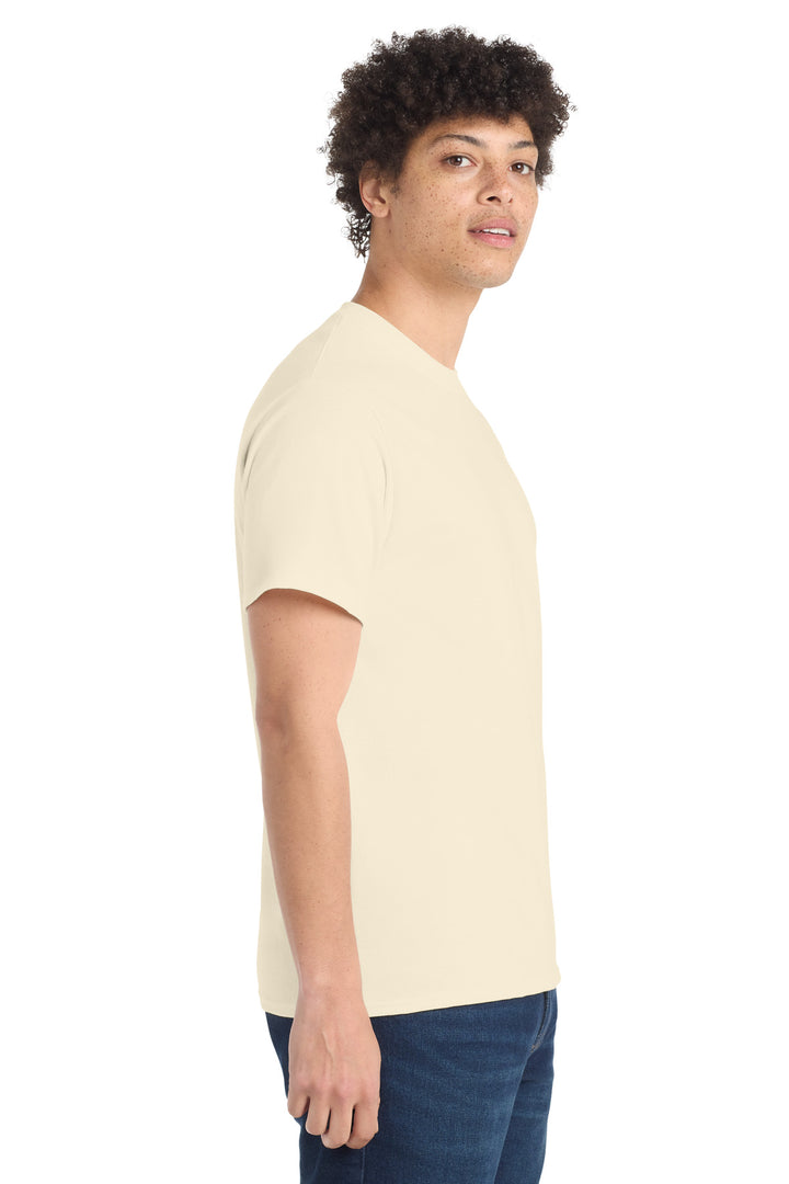 Natural Port & Company - Core Cotton Tee. PC54