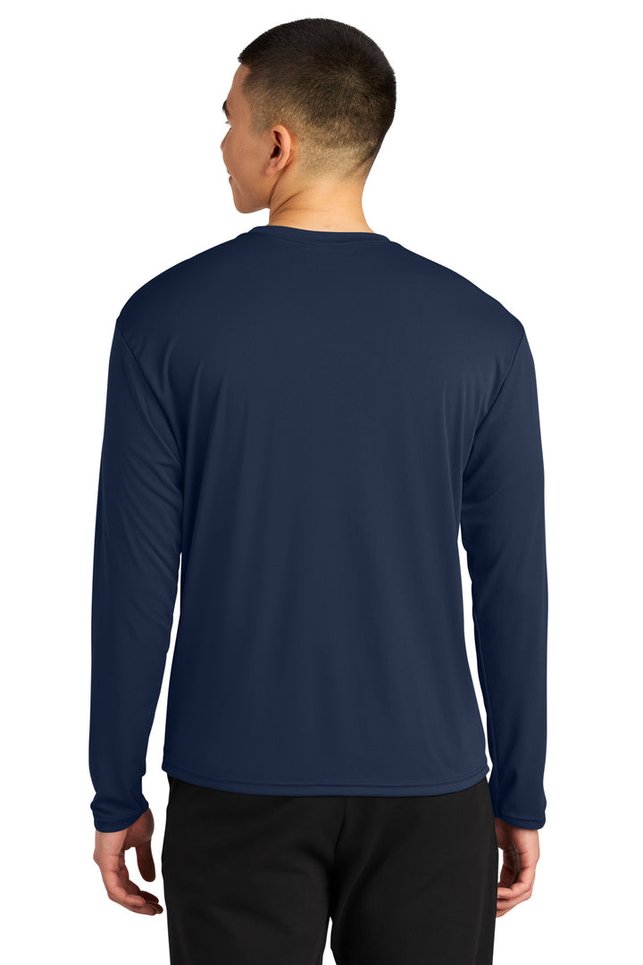 Navy A4 AirFlex Long Sleeve Tee A4N3532