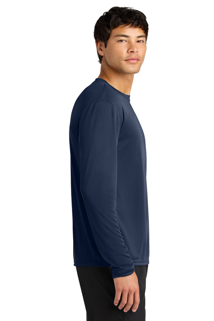 Navy A4 Cooling Performance Long Sleeve Tee A4N3165
