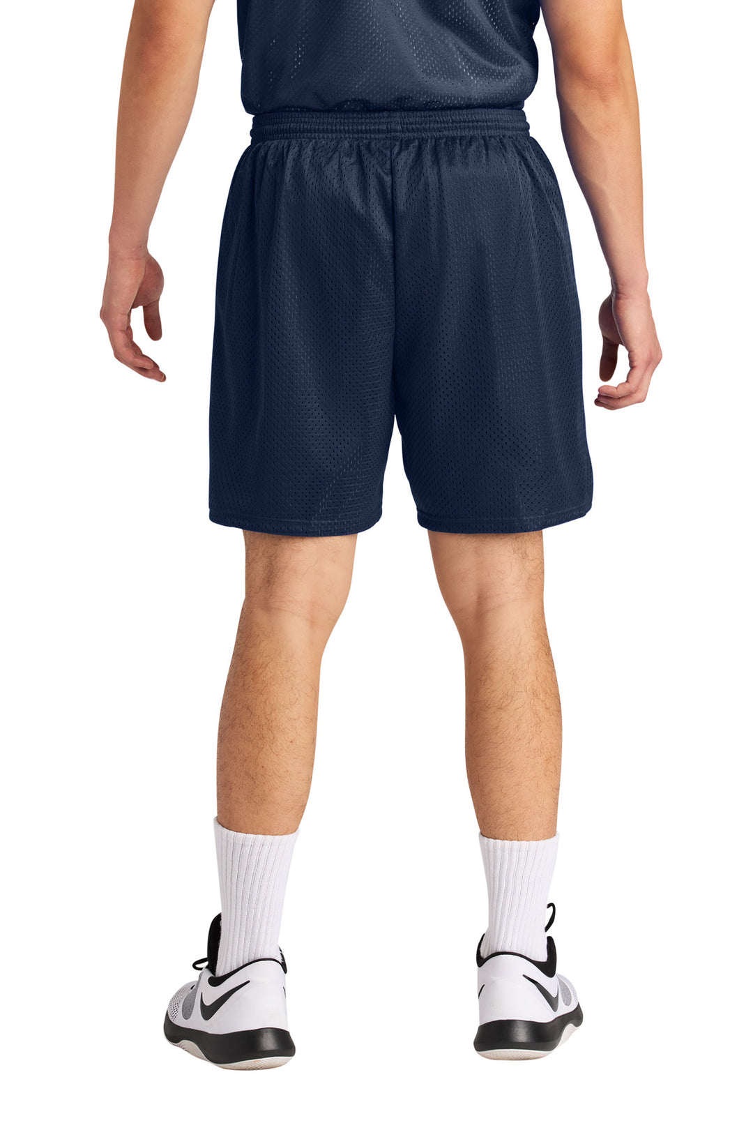 Navy A4 Sprint 7" Mesh Short A4N5293