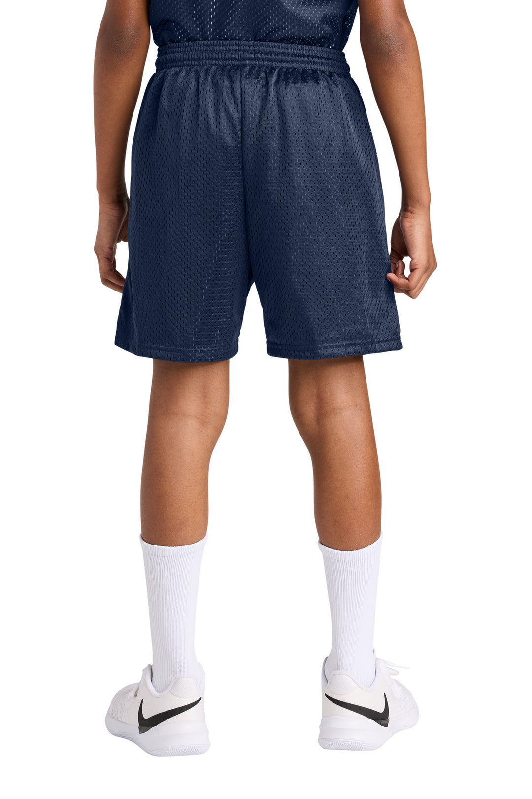 Navy A4 Youth Sprint 6" Mesh Short A4NB5301