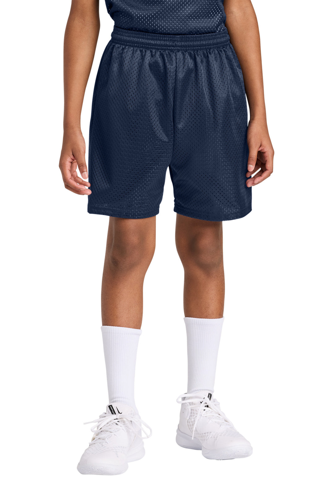 Navy A4 Youth Sprint 6" Mesh Short A4NB5301