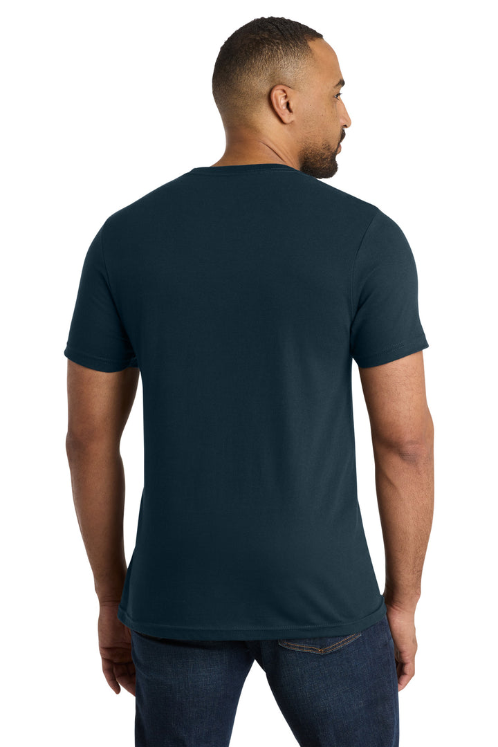 Navy Blue Port & Company Bouncer Tee PC600
