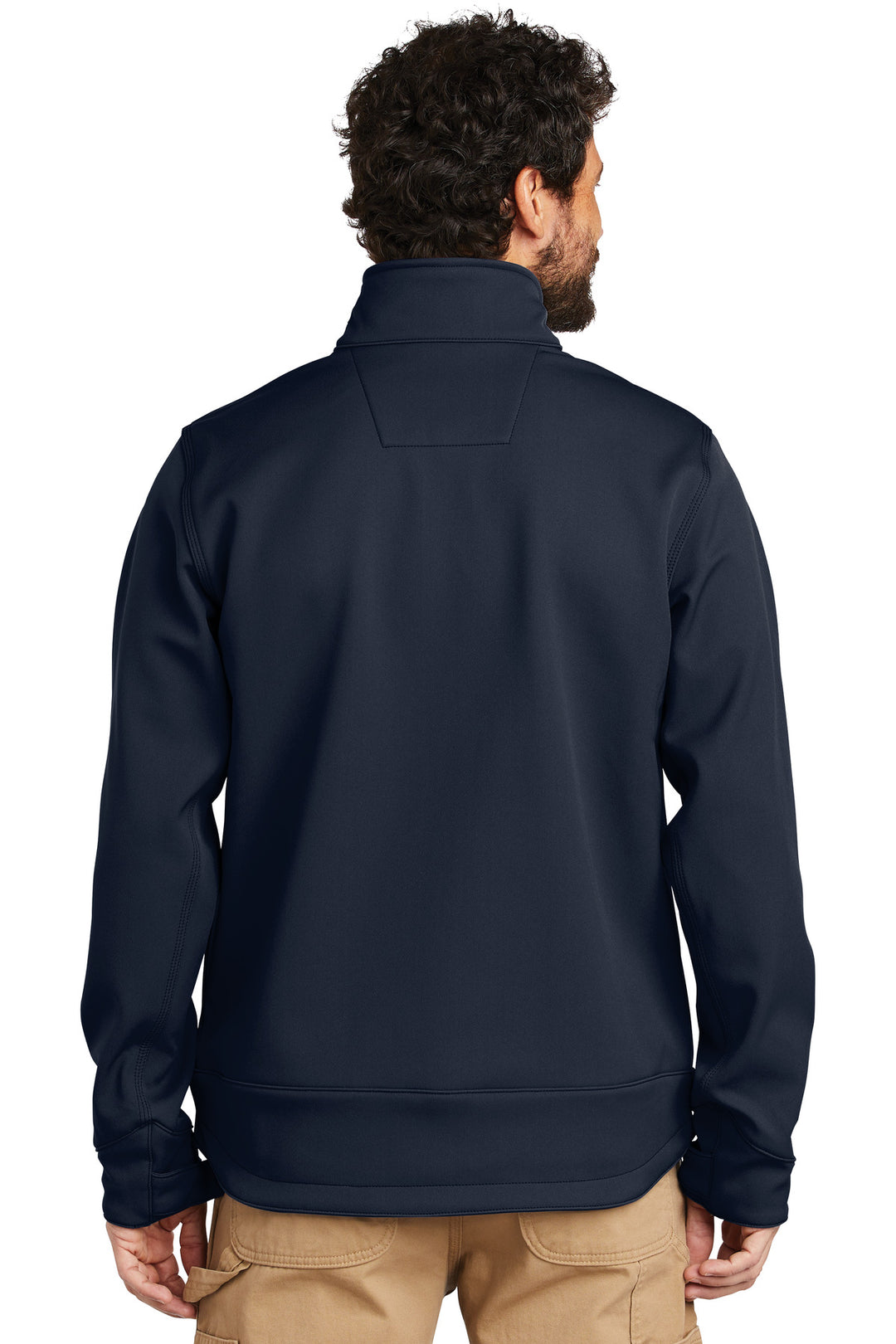 Navy Carhartt Crowley Soft Shell Jacket. CT102199