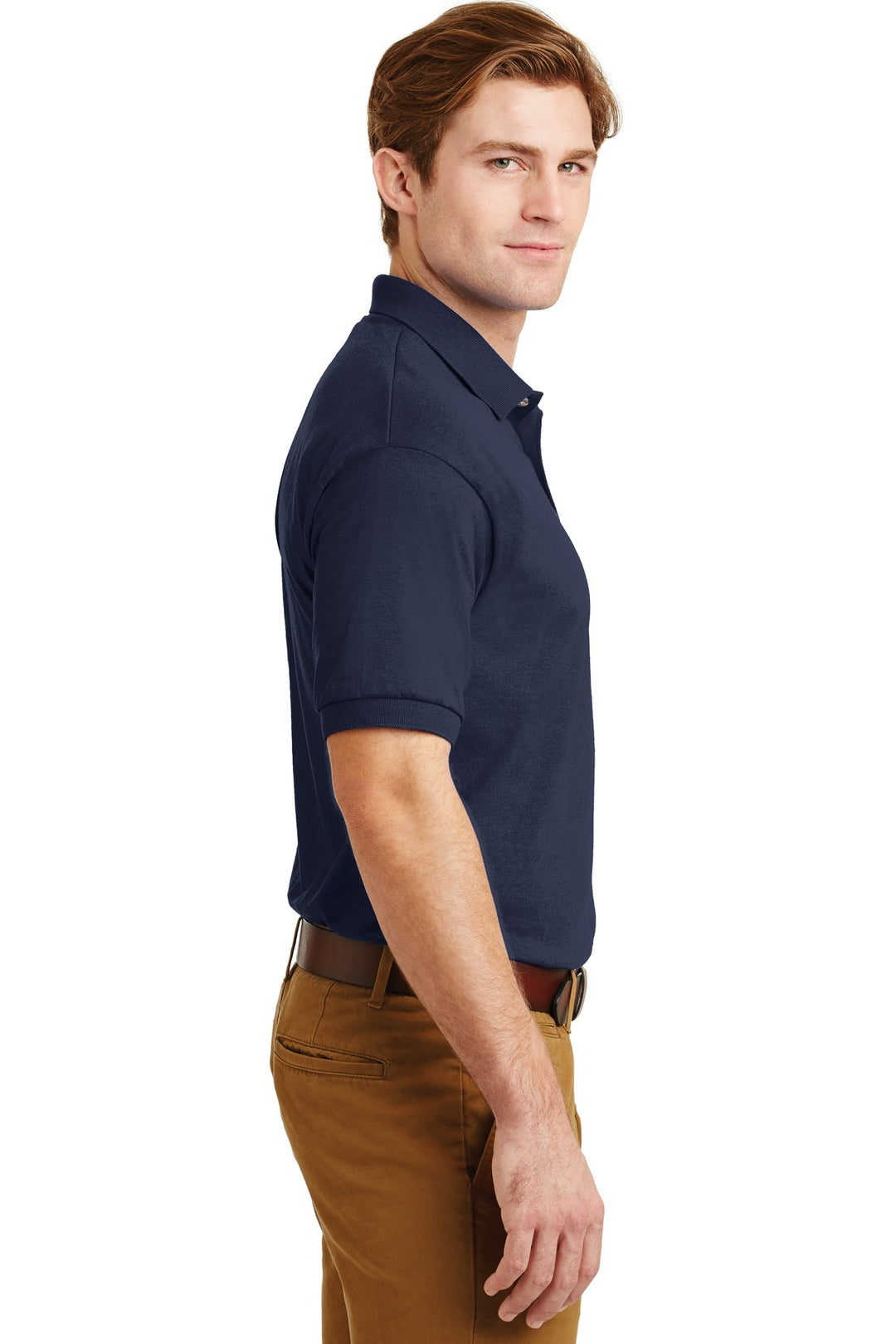 Navy Gildan - DryBlend 6-Ounce Jersey Knit Sport Shirt. 8800