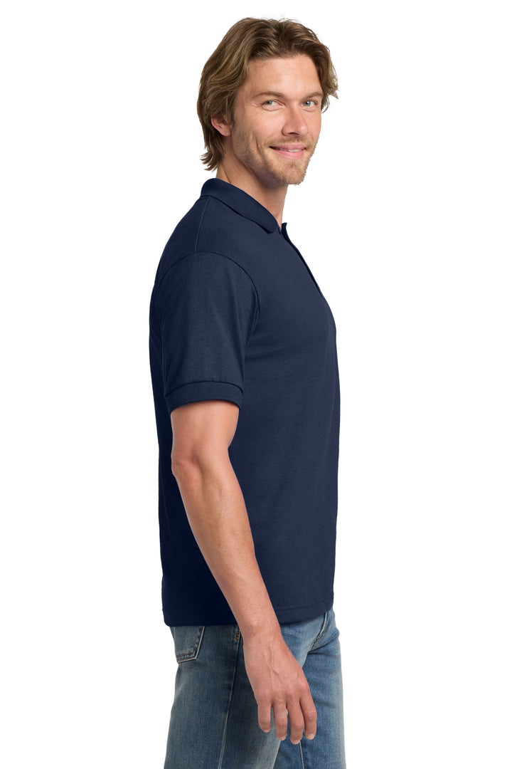 Navy Gildan - DryBlend 6-Ounce Jersey Knit Sport Shirt. 8800