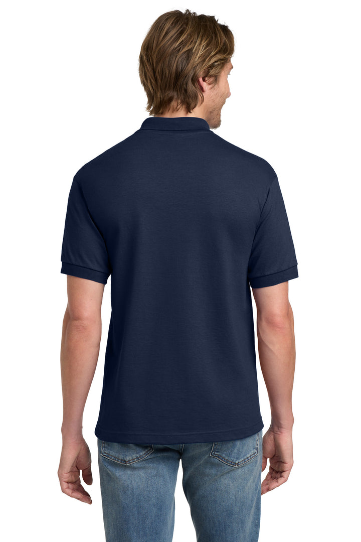 Navy Gildan - DryBlend 6-Ounce Jersey Knit Sport Shirt. 8800