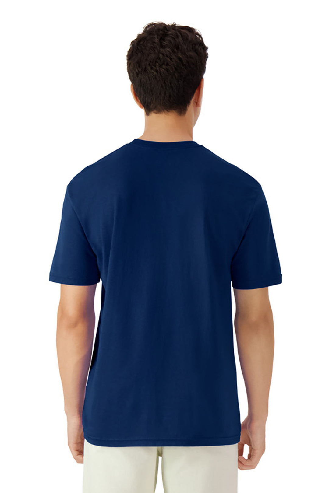 Navy Gildan Light Cotton Tee 3000