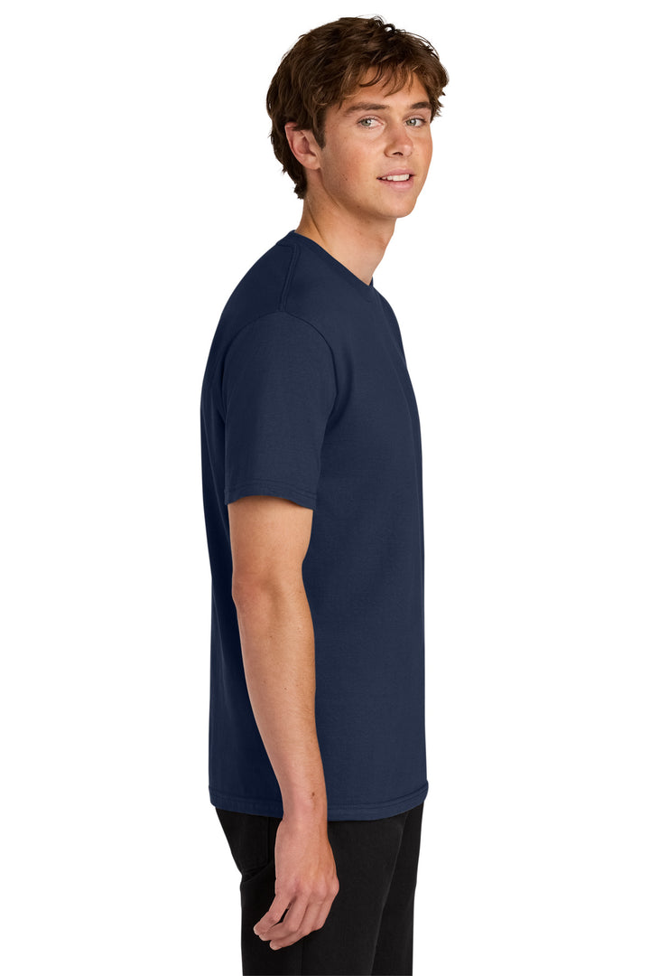 Navy Gildan Softstyle Midweight Tee 65000