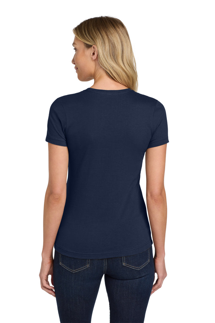Navy Gildan Softstyle Women's T-Shirt. 64000L