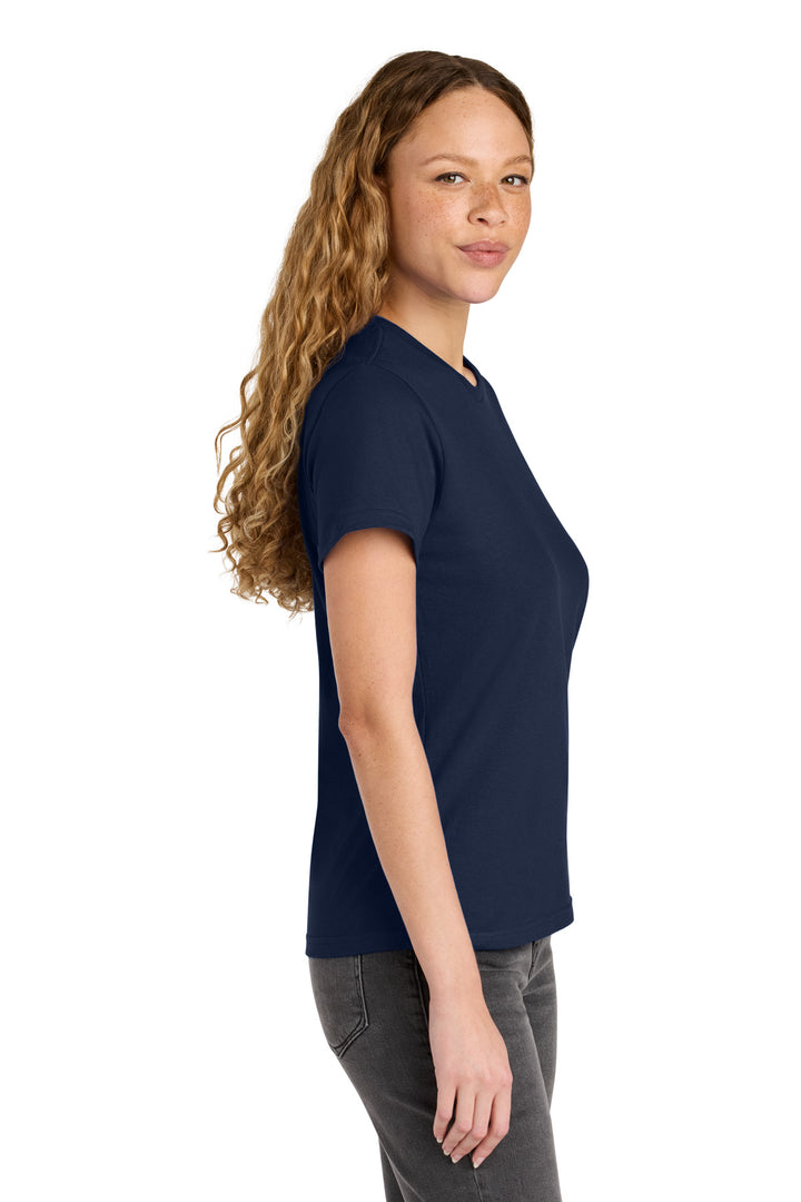 Navy Gildan Women's Softstyle Midweight Tee 65000L