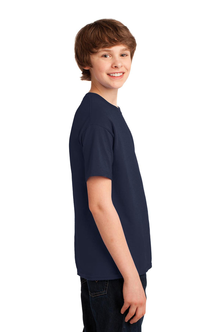 Navy Gildan Youth Gildan Performance T-Shirt. 42000B