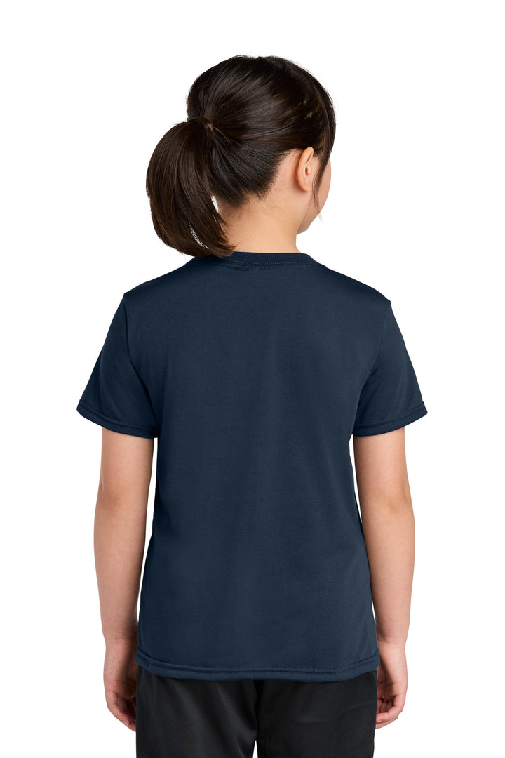 Navy Gildan Youth Gildan Performance T-Shirt. 42000B