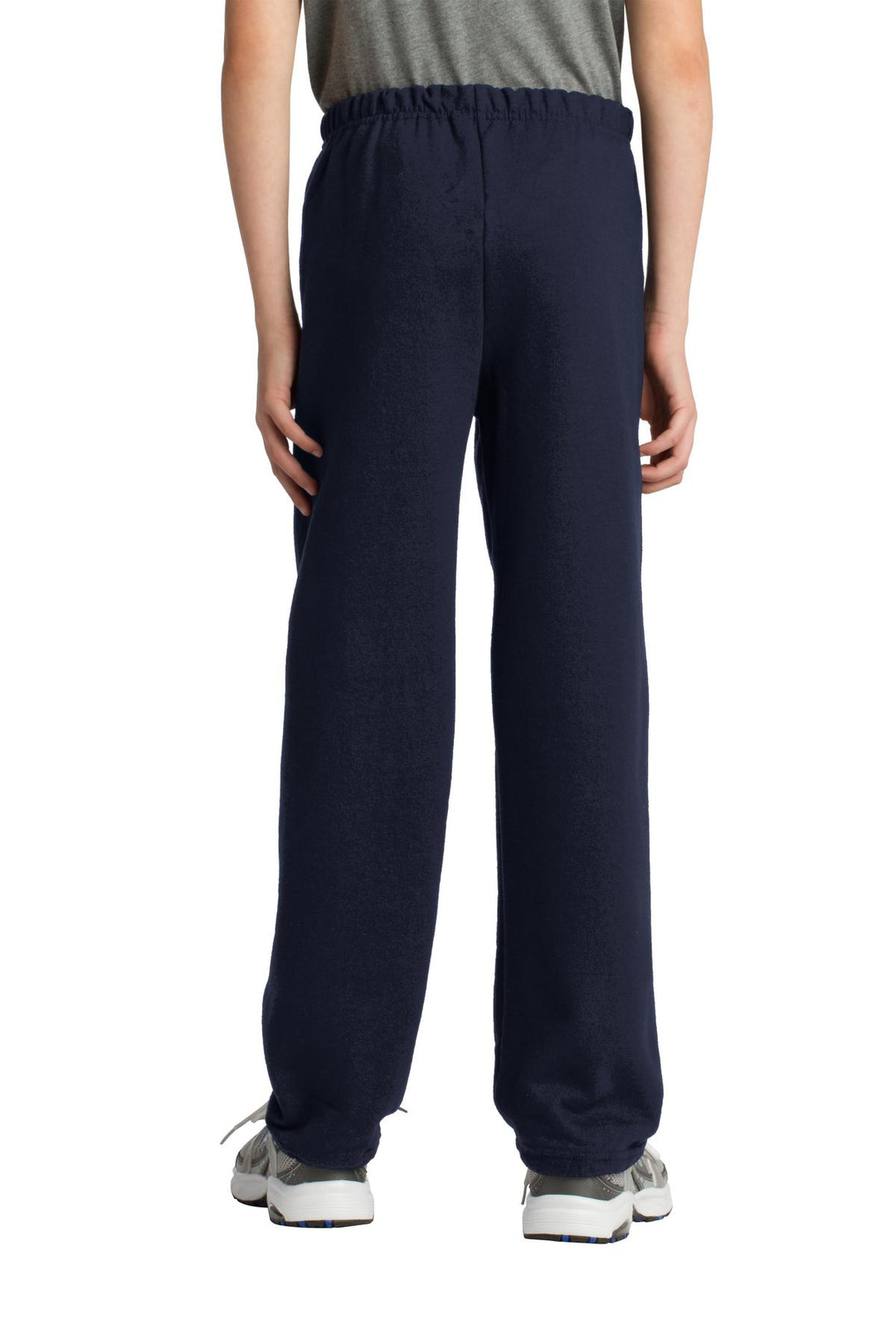 Navy Gildan Youth Heavy Blend Sweatpant. 18200B