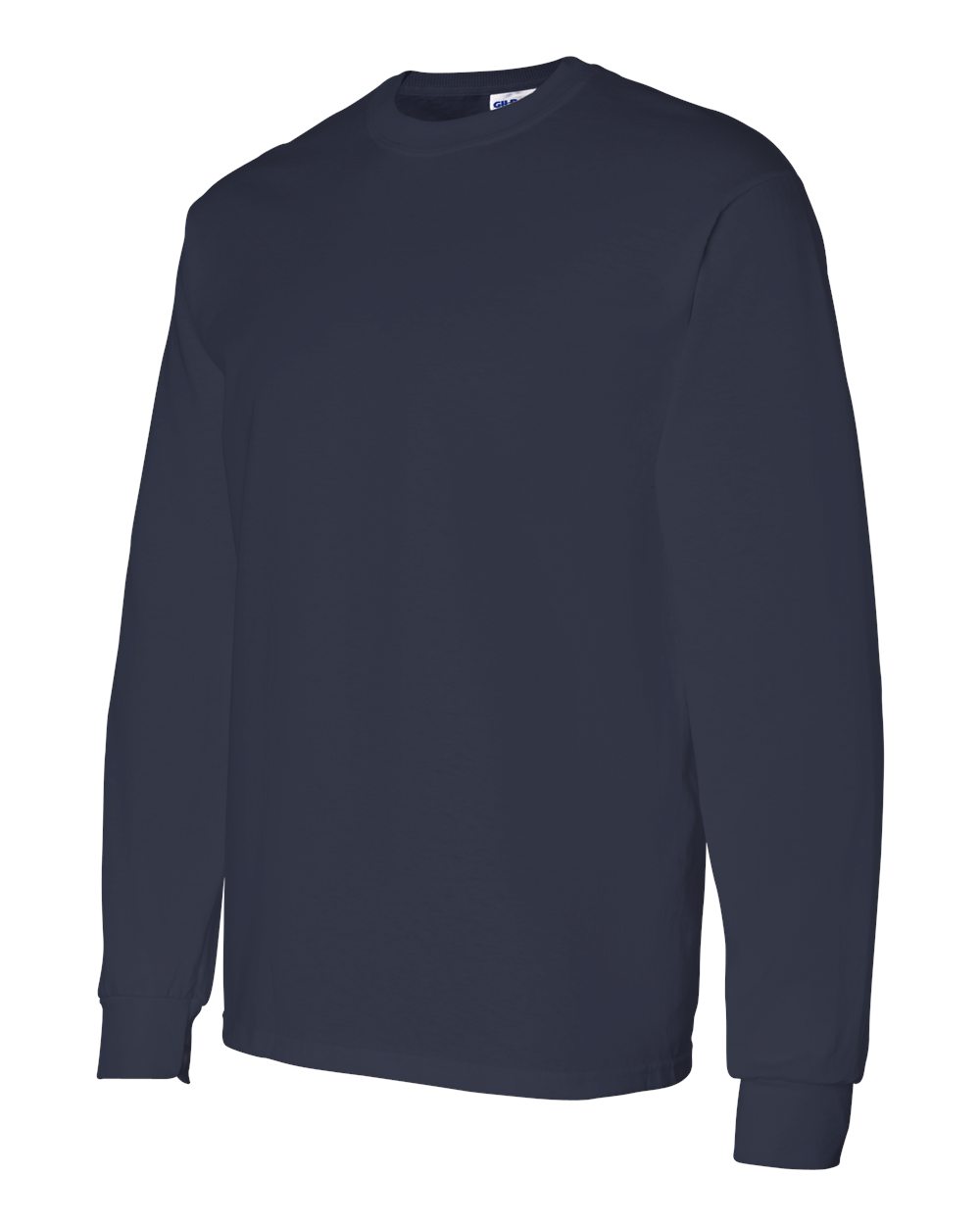 Navy Heavy Cotton™ Long Sleeve T-Shirt - 5400