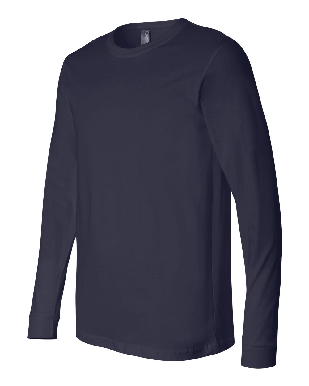Navy Jersey Long Sleeve Tee - 3501