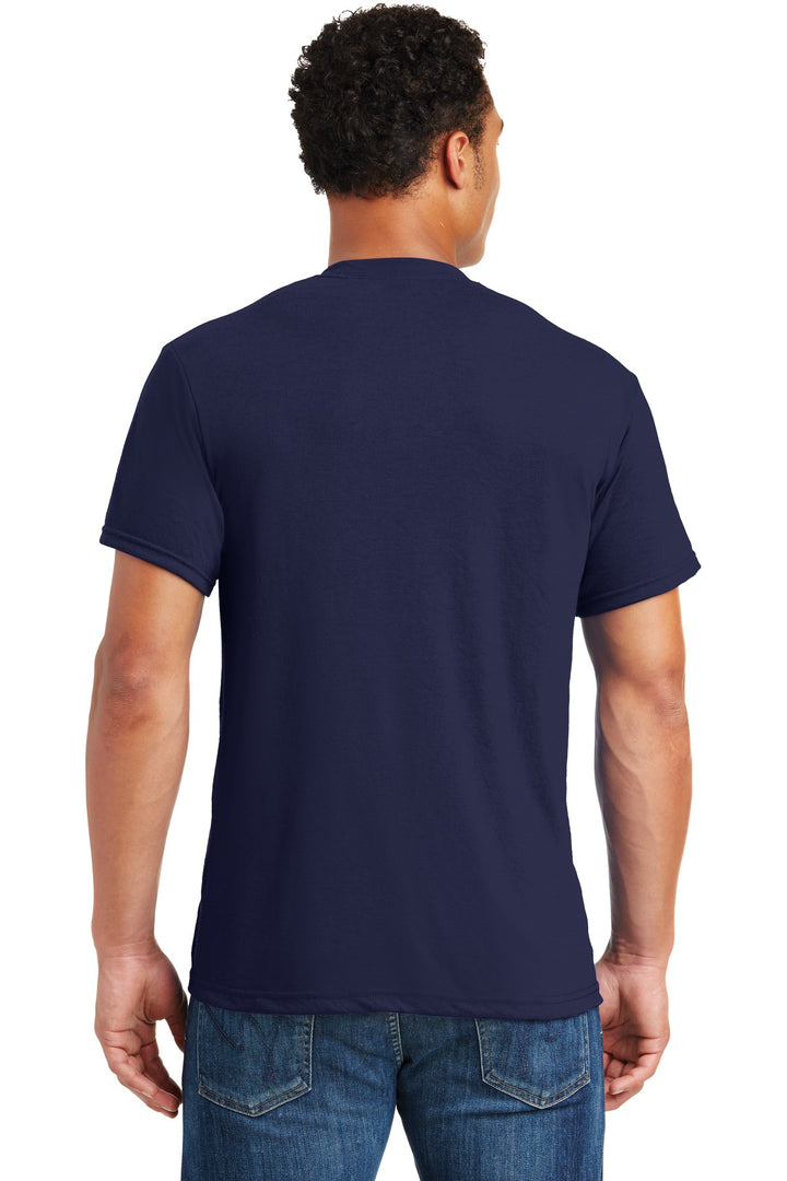 Navy Jerzees Dri-Power 100% Polyester T-Shirt. 21M