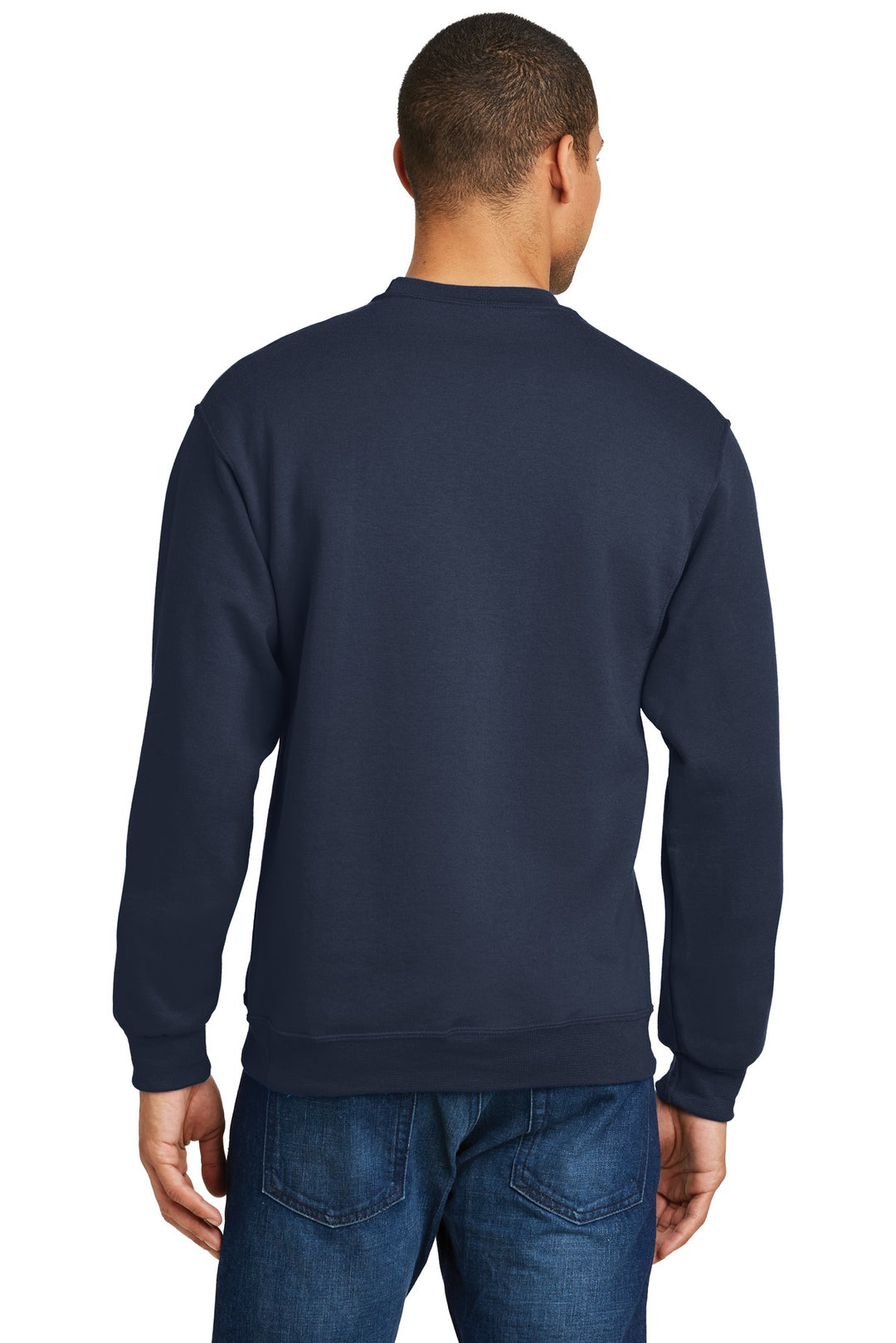 Navy Jerzees - NuBlend Crewneck Sweatshirt. 562M