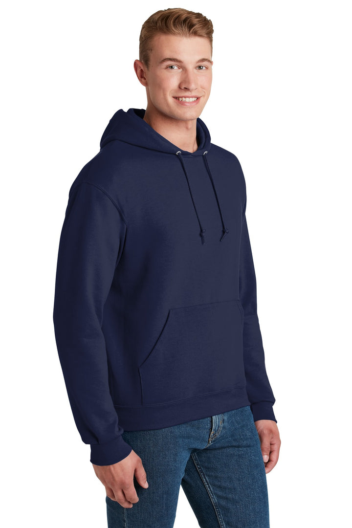 Navy Jerzees NuBlend Pullover Hooded Sweatshirt. 996M
