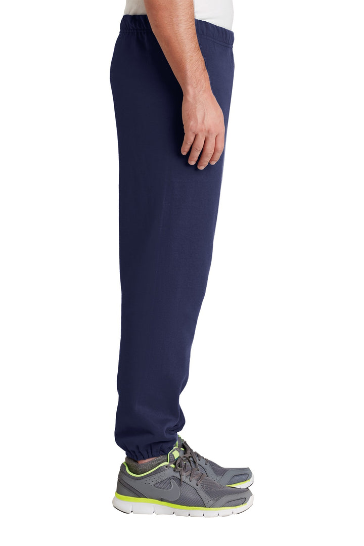 Navy Jerzees - NuBlend Sweatpant. 973M