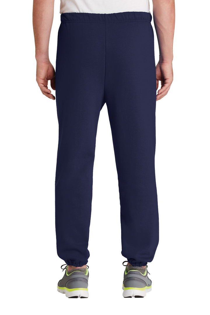 Navy Jerzees - NuBlend Sweatpant. 973M