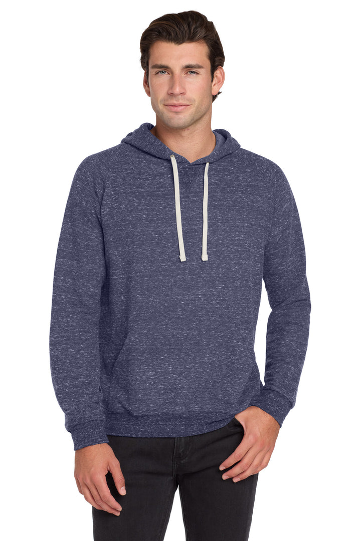 Navy Jerzees Snow Heather French Terry Raglan Hoodie 90M