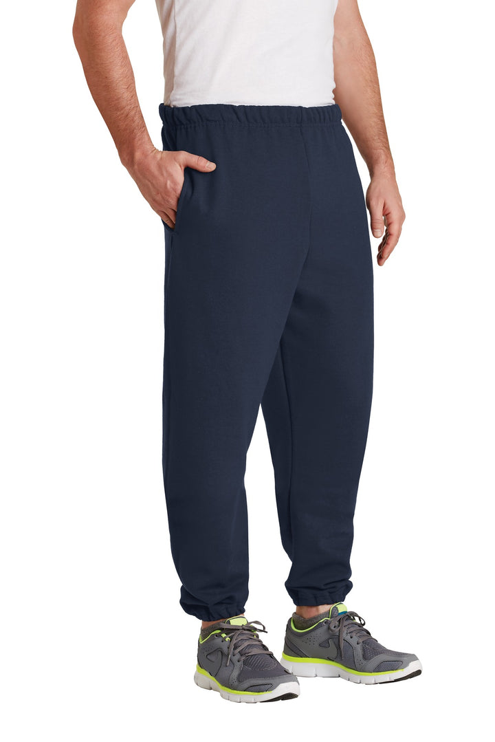 Navy Jerzees Super Sweats NuBlend - Sweatpant with Pockets. 4850MP