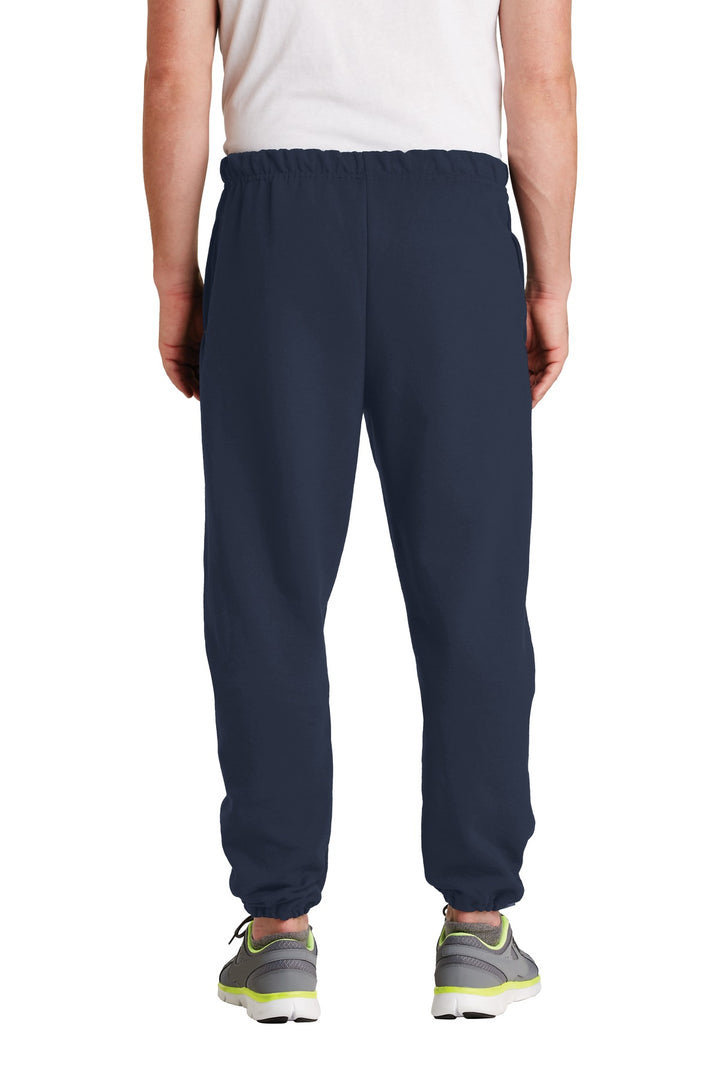 Navy Jerzees Super Sweats NuBlend - Sweatpant with Pockets. 4850MP